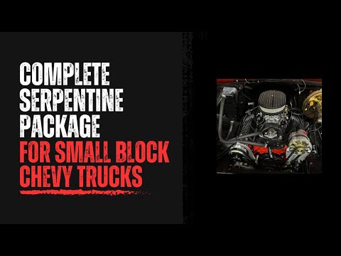 SBC Serpentine Package, AC-Alt/PS Type-2 - K10323