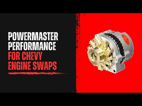 PowerMaster Alternator for LS engines-165 amp - 48206