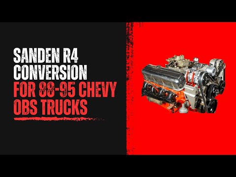 R4 to Sanden Conversion Bracket - K10606