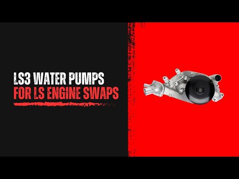 Gates LS3 Water Pump (Camaro 2010-15) - 45013WT